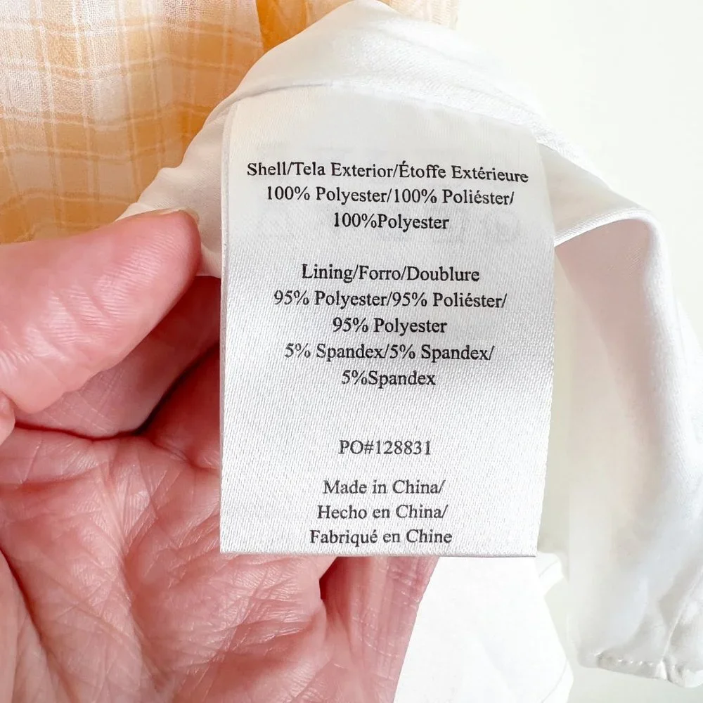 Modcloth Retro Vintage Inspired Midi Dress Plaid Gingham Pleated Cute Summer Sun - Picture 6 of 9